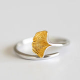 Ginkgo biloba flowers Ring