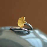 Ginkgo biloba flowers Ring