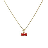 Red Cherry Necklace