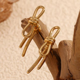 Bow Shape Stud Earring