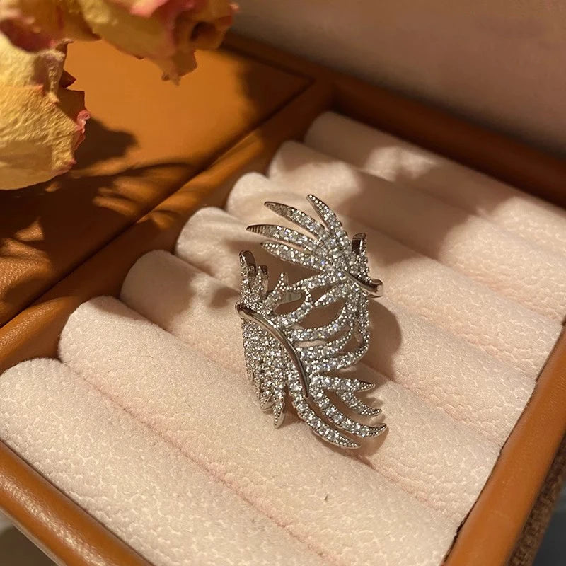 Feather Design Ring