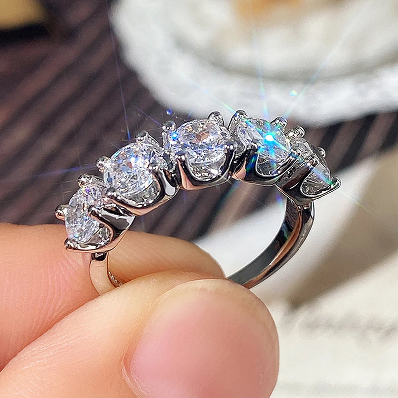 Crystal Cubic Zirconia Ring