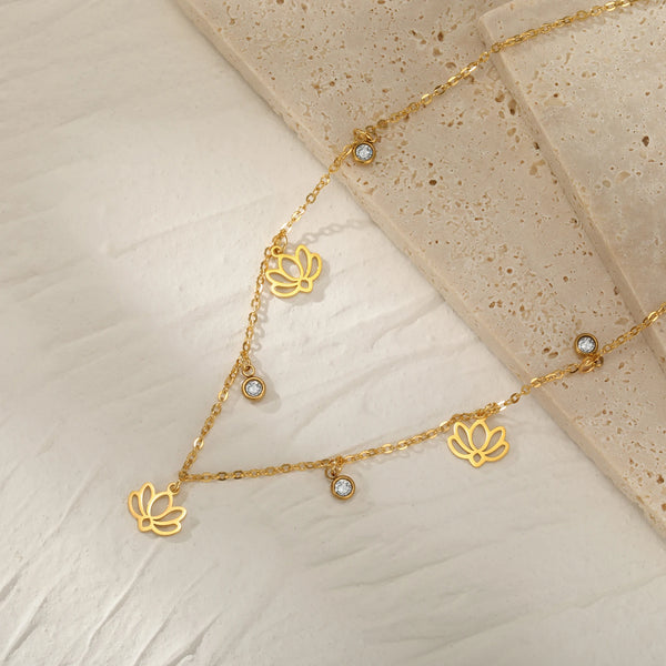 Lotus Flower Necklace