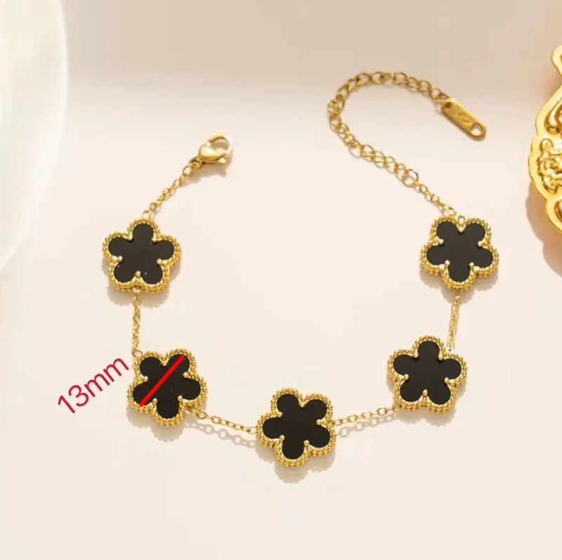 Adjustable Five Flower Bracelets