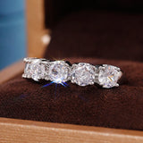 Crystal Cubic Zirconia Ring