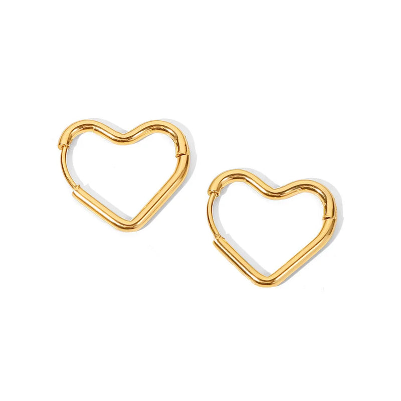 Full Heart Earrings