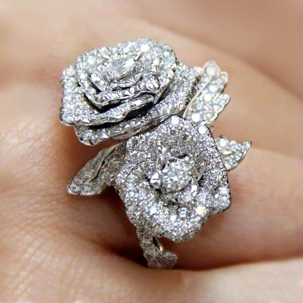 Twin Rose Ring