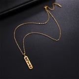 Hieroglyphs Cartouche Necklace