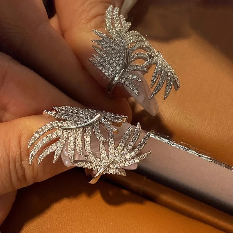 Feather Design Ring