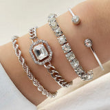 4 Piece Luxurious Bracelets Set