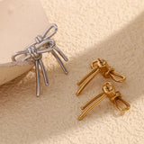 Bow Shape Stud Earring