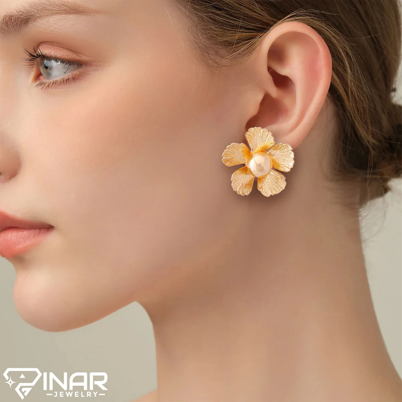 Flower Stud Earring