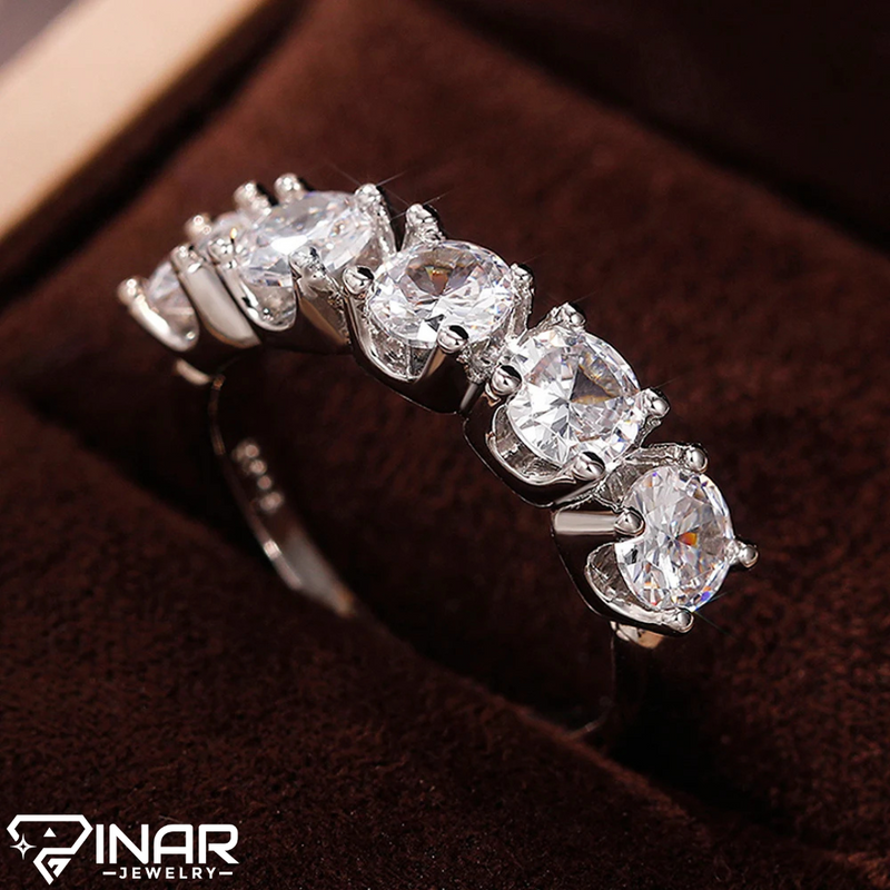 Crystal Cubic Zirconia Ring